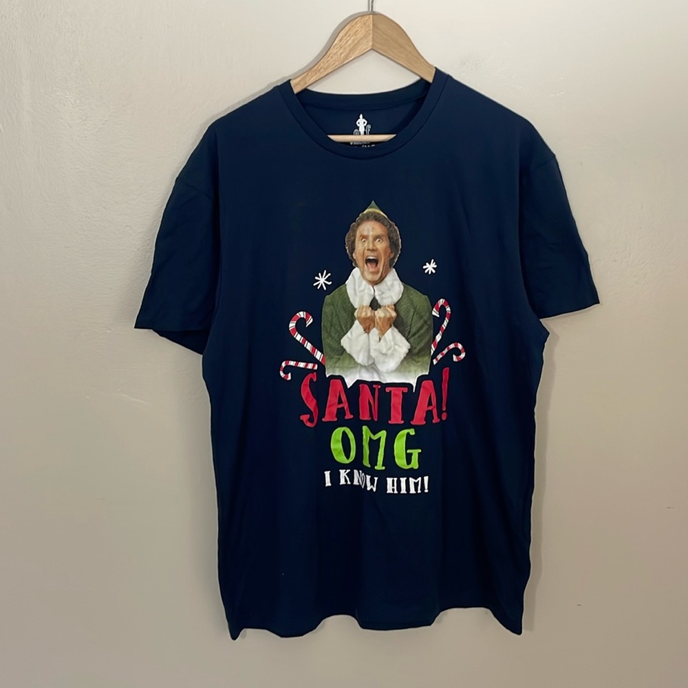 NWOT Elf Christmas Tee. XL